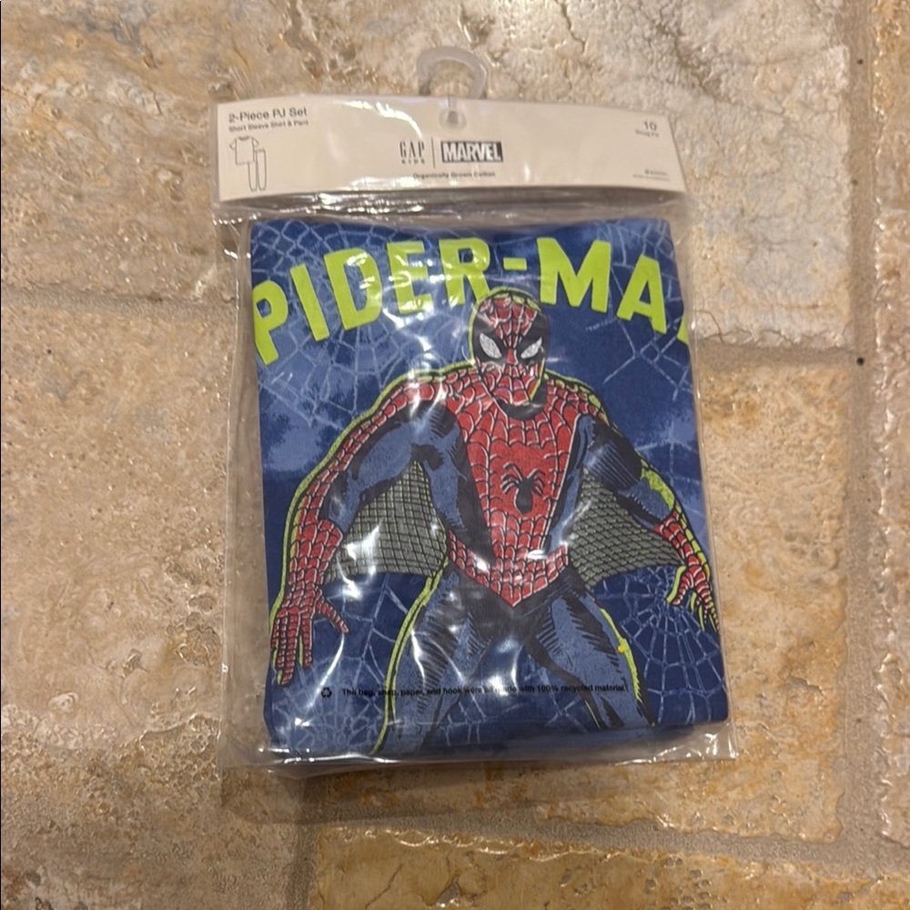 Marvel Spider-Man Kids Pajama Set - Blue and Red